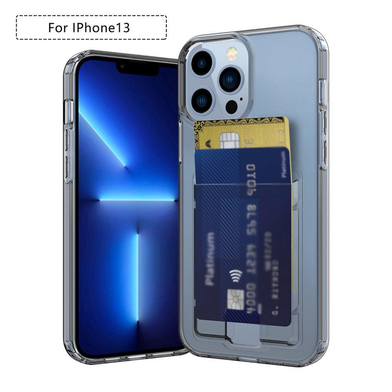 Galaxy S22 Ultra TPU Card Slot Clear Case