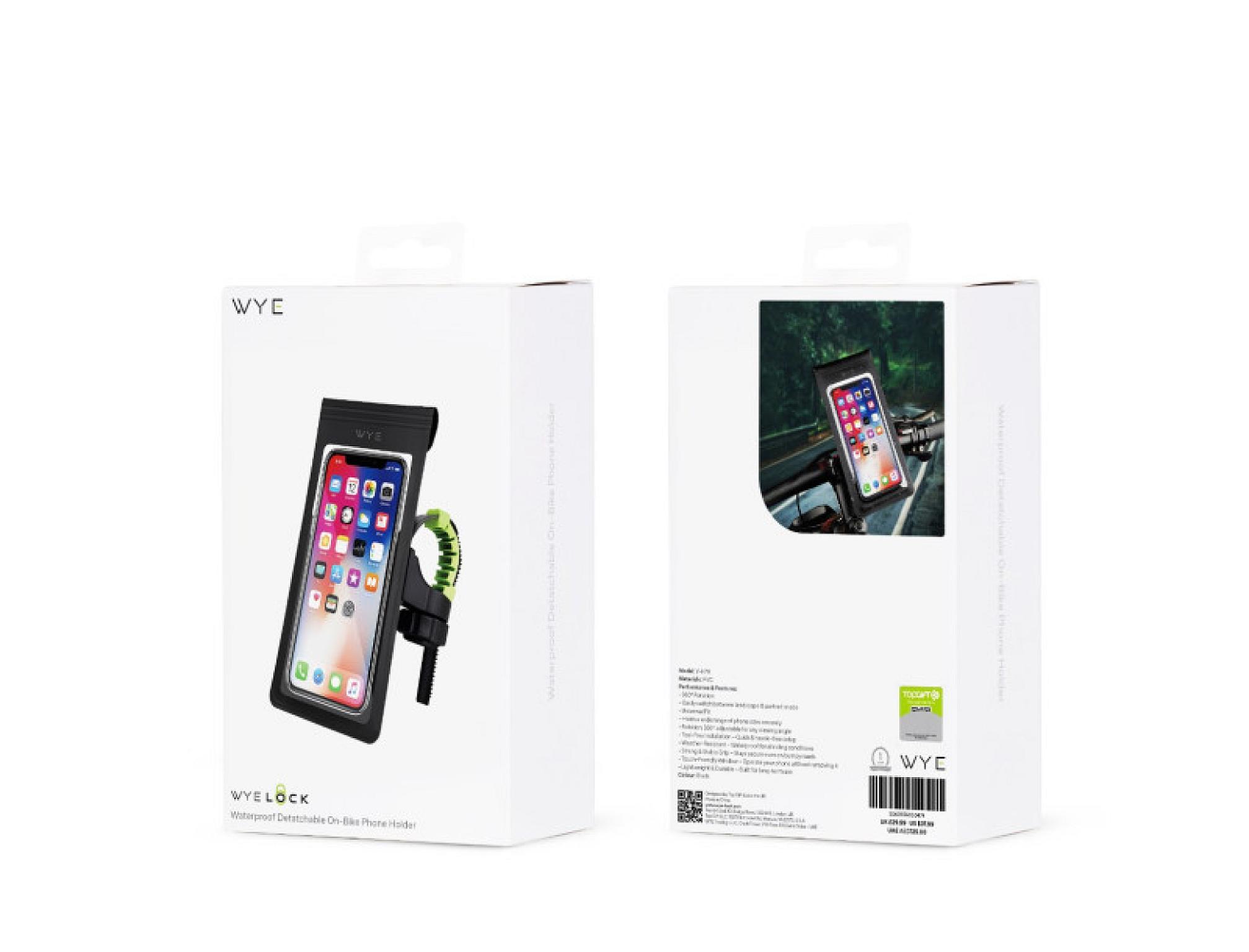Waterproof Detatchable On-Bike Phone Holder