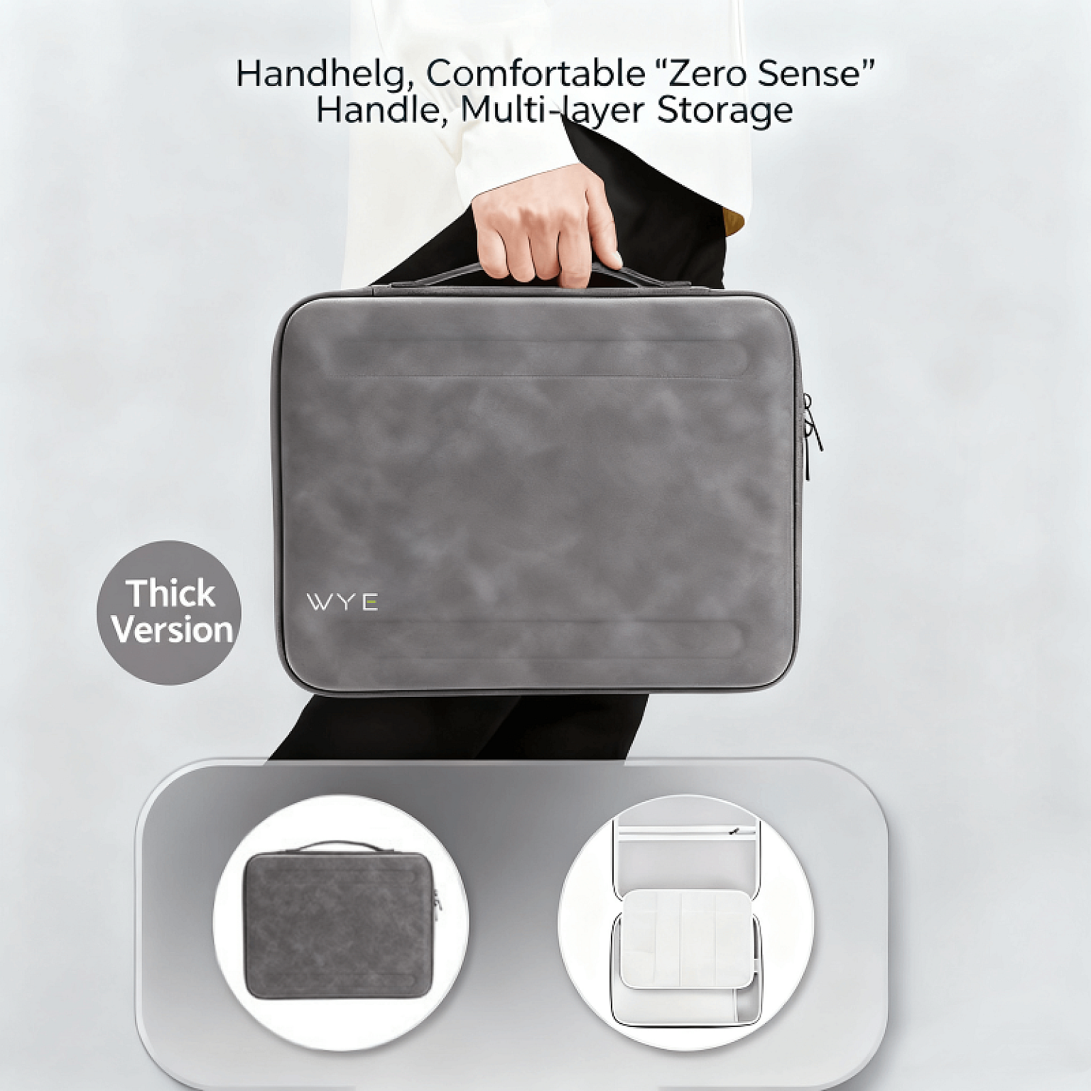WYE Elite Laptop & Accessories Case AC04