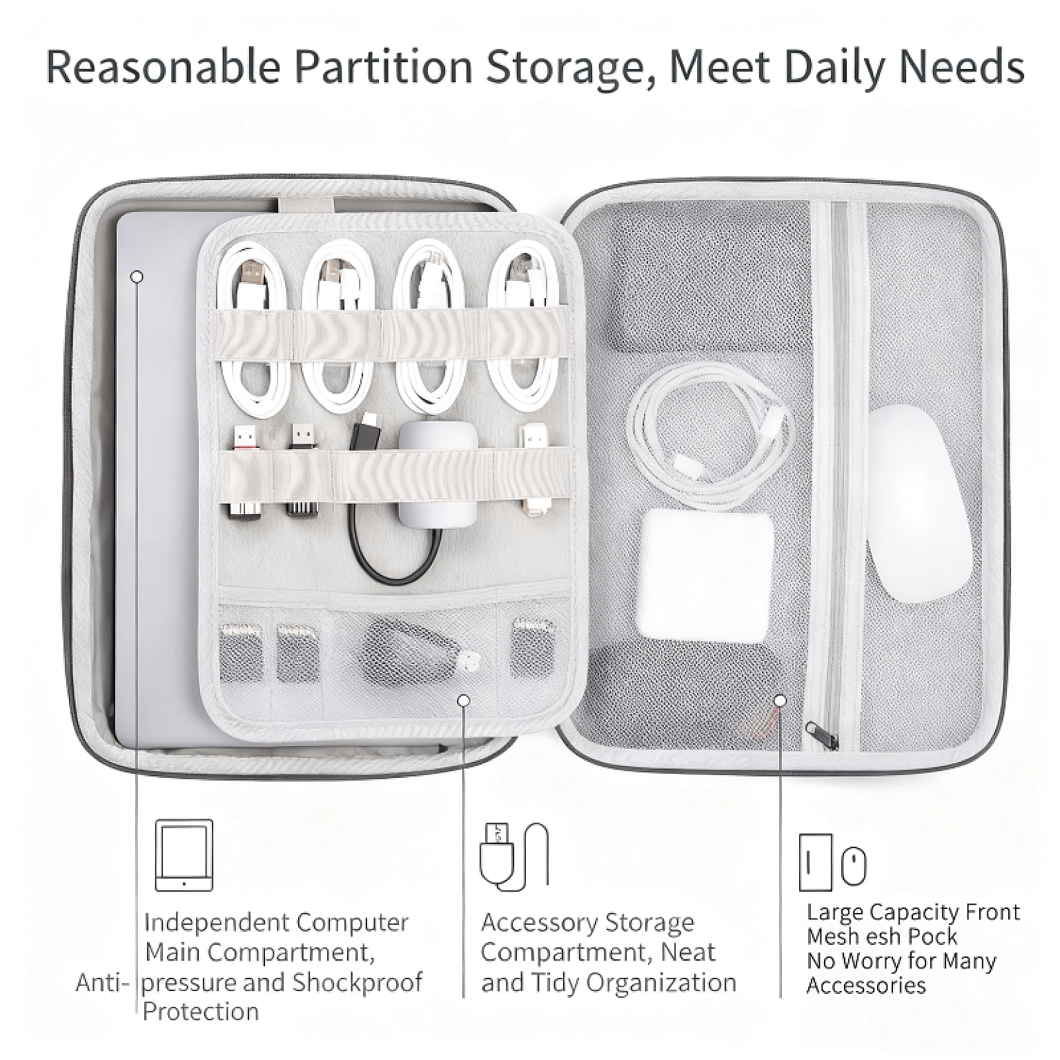 WYE Elite Laptop & Accessories Case AC04