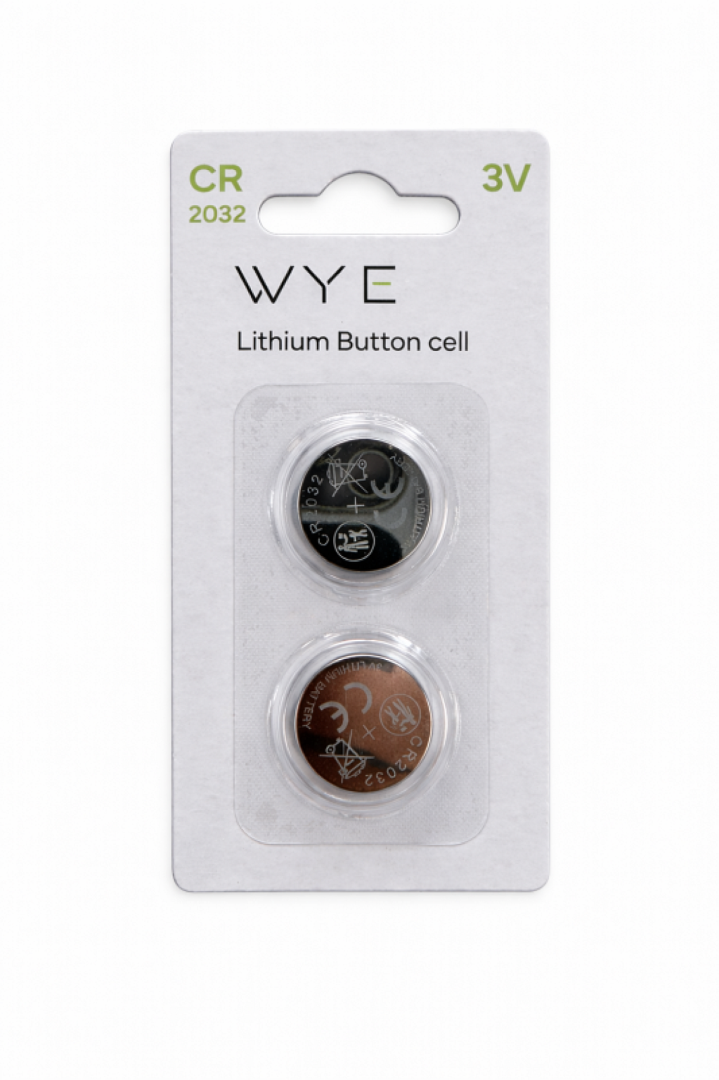 WYE Lithium Button Cell CR2032