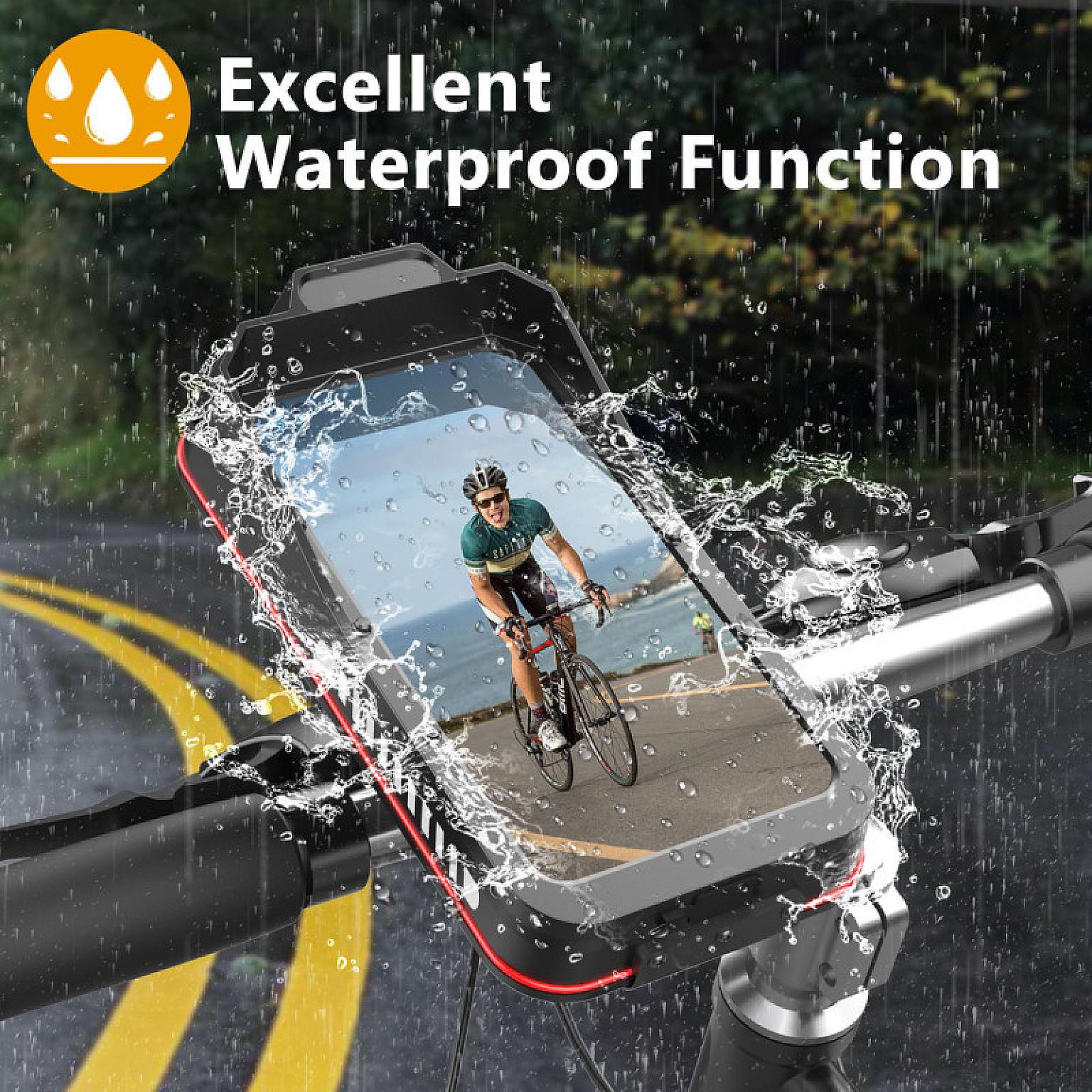 Waterproof Detachable On Bike Phone Mount H119