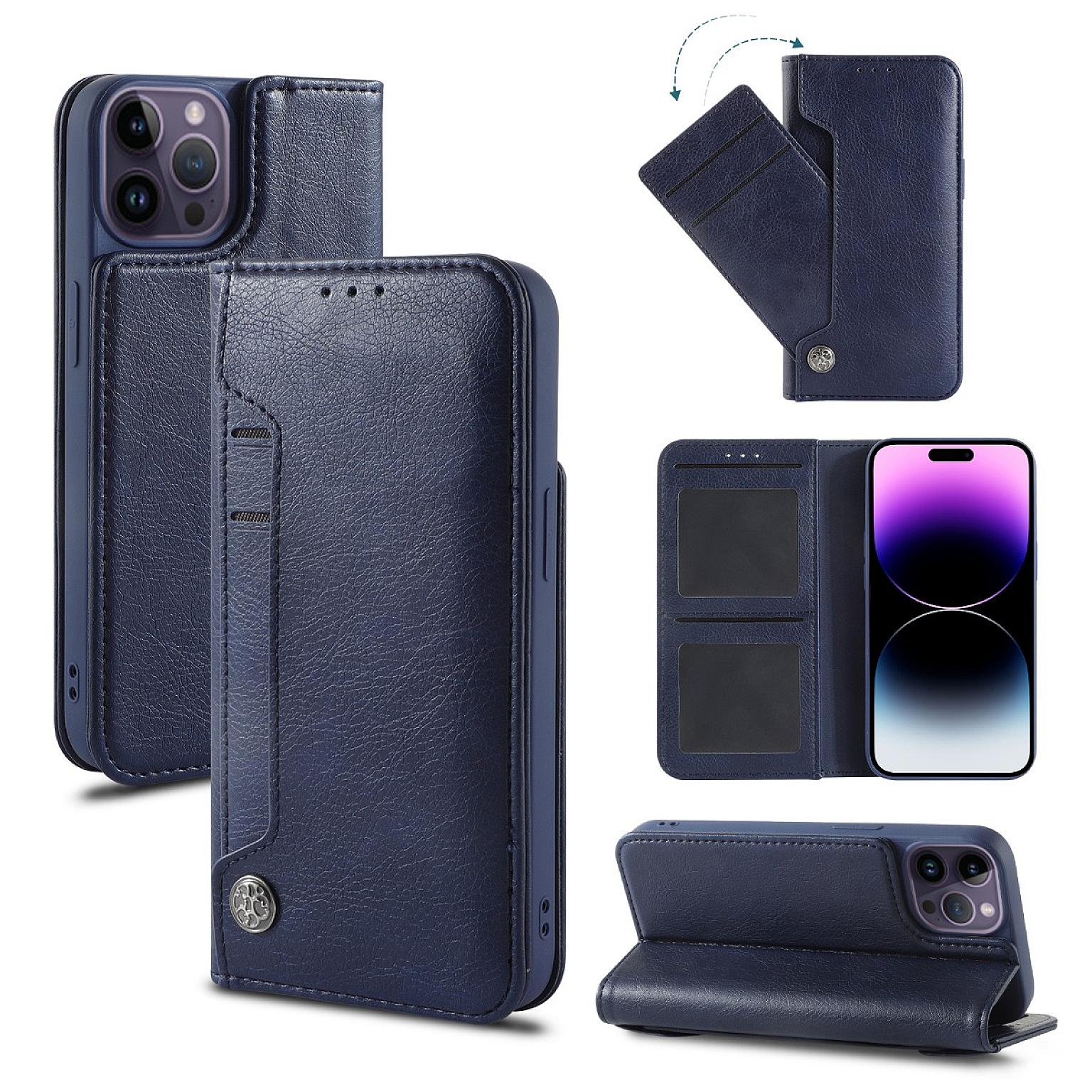 iPhone 14 Wallet Slide Pocket Case
