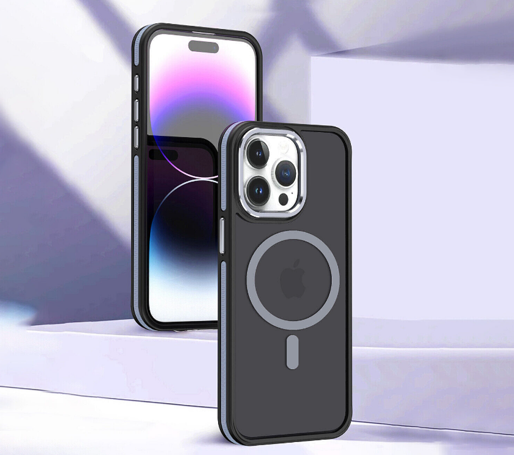 iPhone 15 Pro BiColour MagS PC01 Case