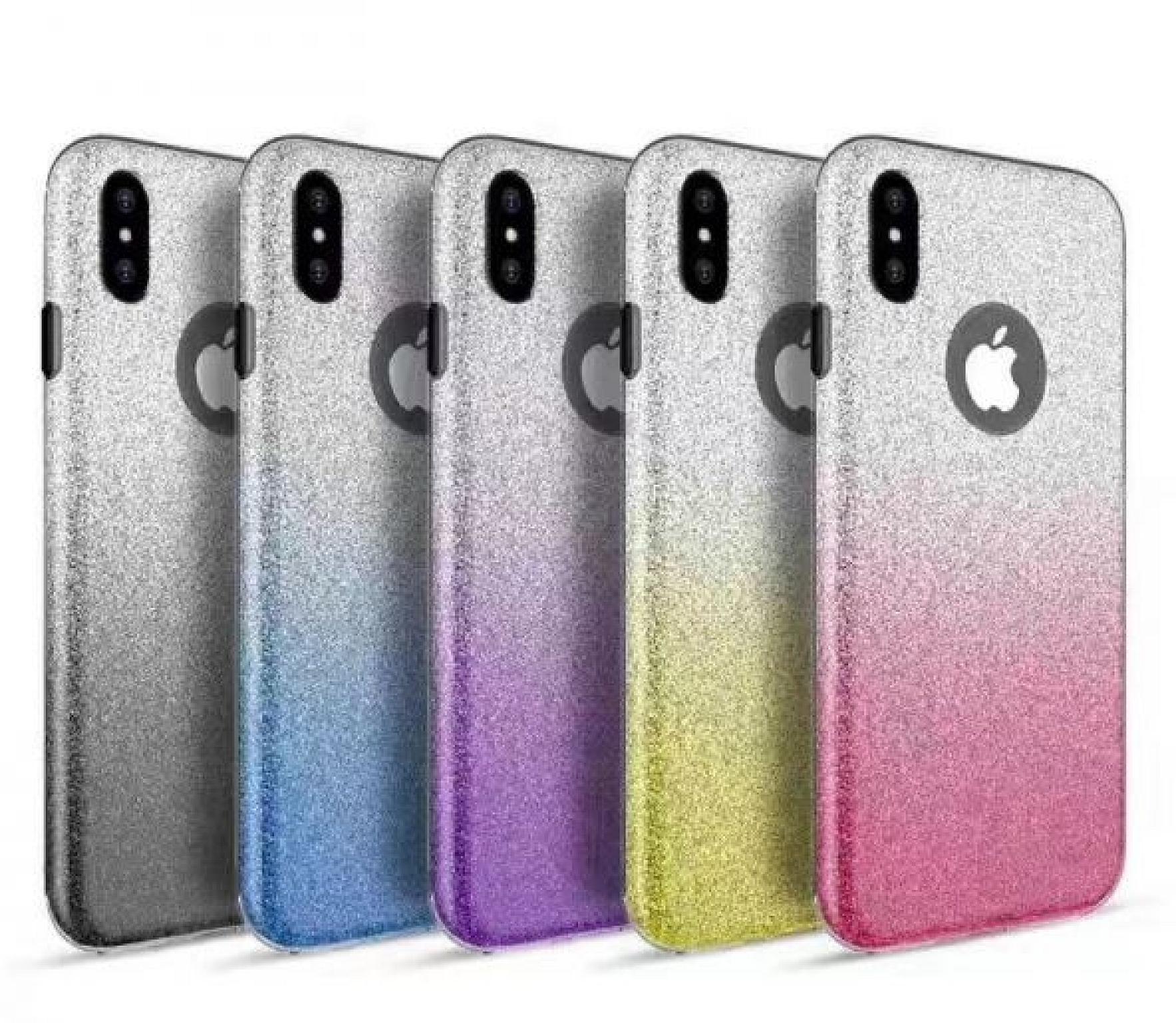 iPhone X/XS Shinny 3in1 TPU Twin Colour