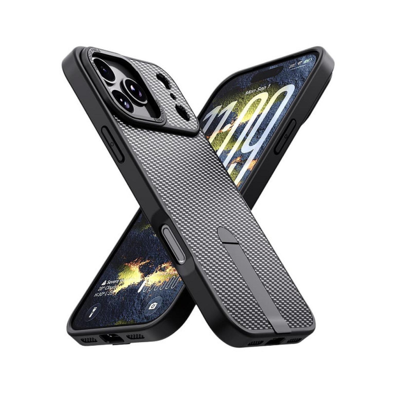 Galaxy S26 Carbon Design KickStand PC30 Case