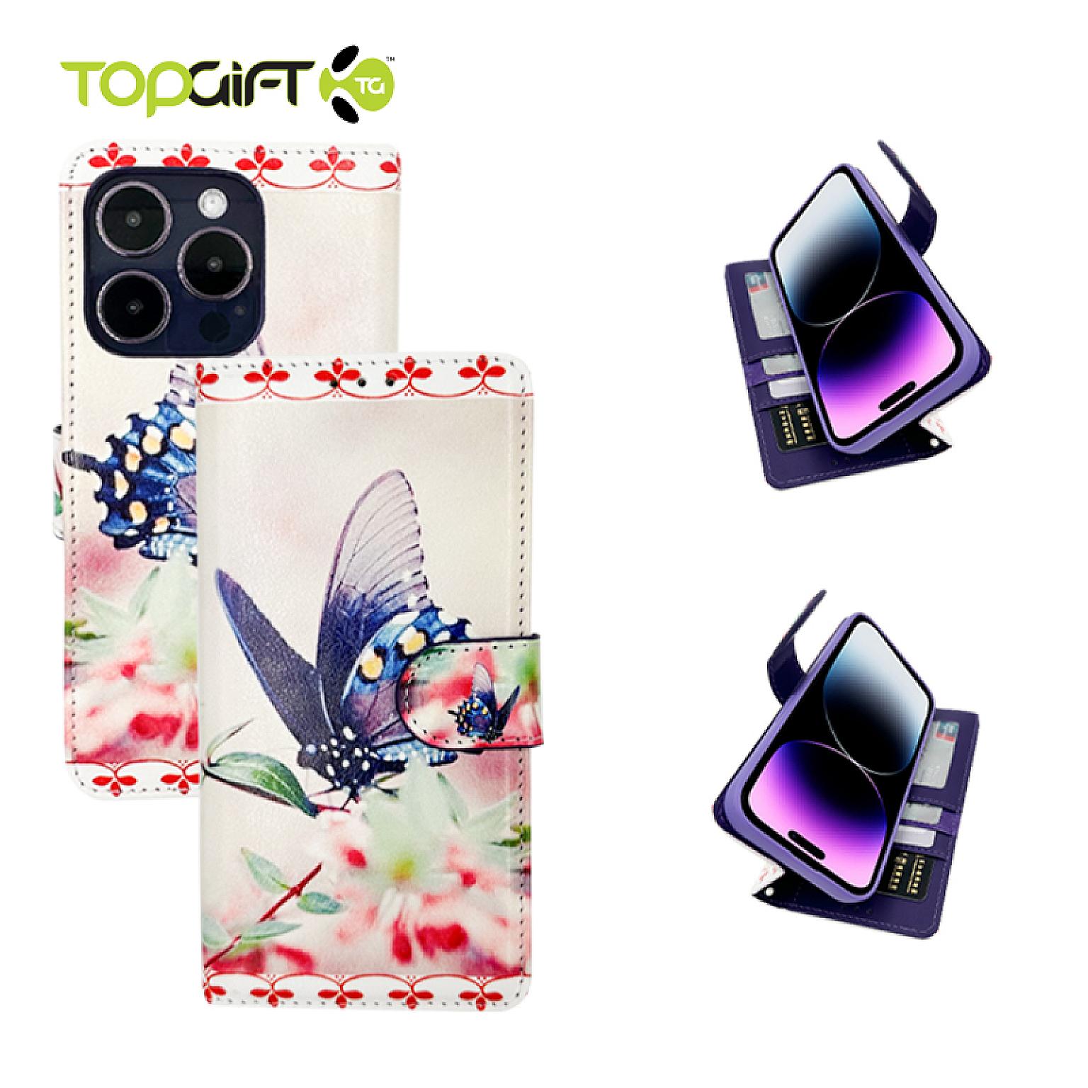 iPhone 16 Plus Wallet Printed Design Case