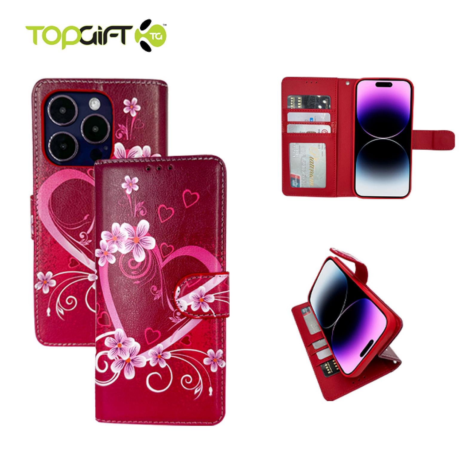 iPhone 12 Pro Max Wallet Printed Design Case-