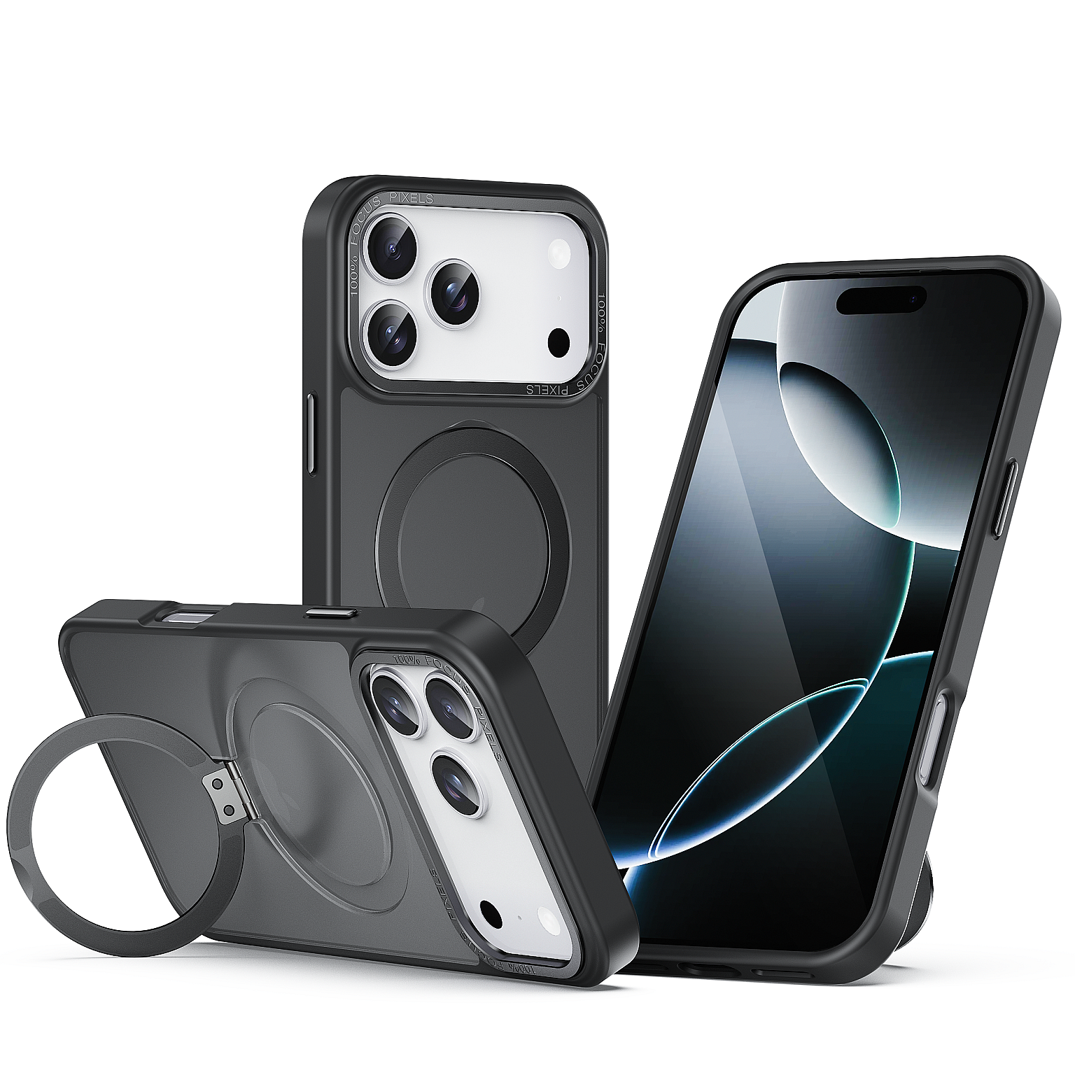 iPhone 12/12 Pro MagS Metal Stand PC02 Case