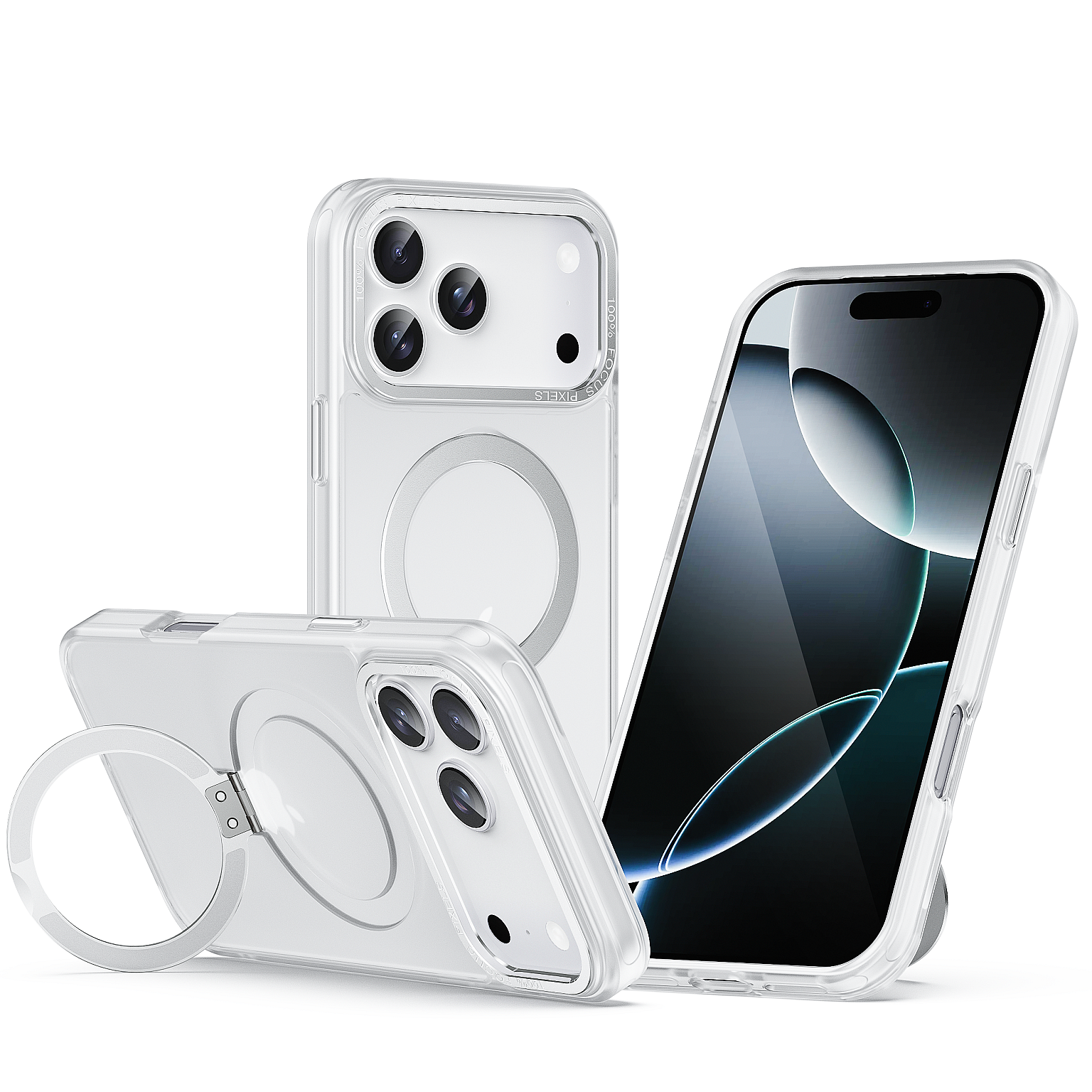 iPhone 13/14 MagS Metal Stand PC02 Case