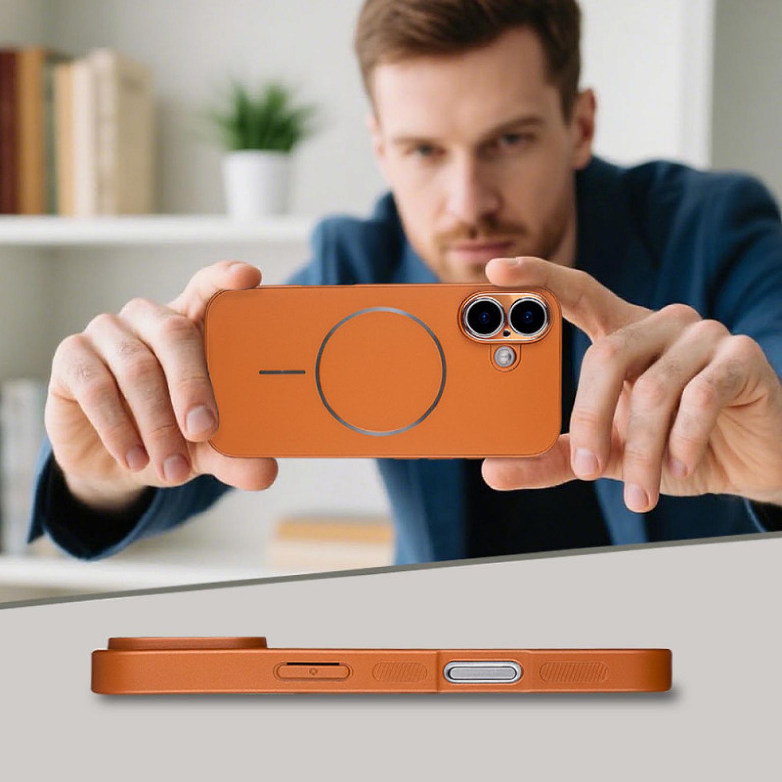 iPhone 16 Premium Magnetic Ring PC54 Case