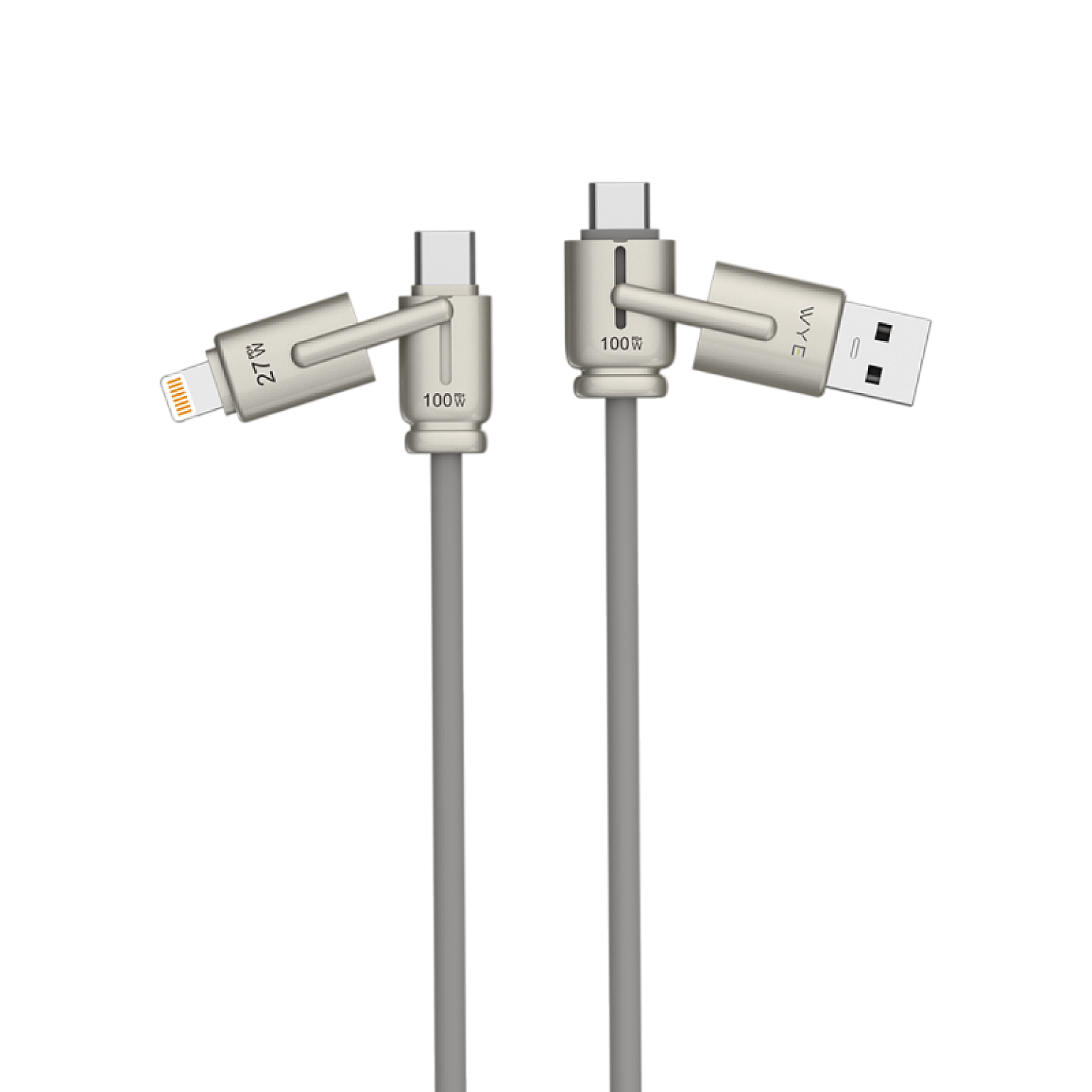 DC74 Multi Device Charging 4-in-1 Cable 1.2M