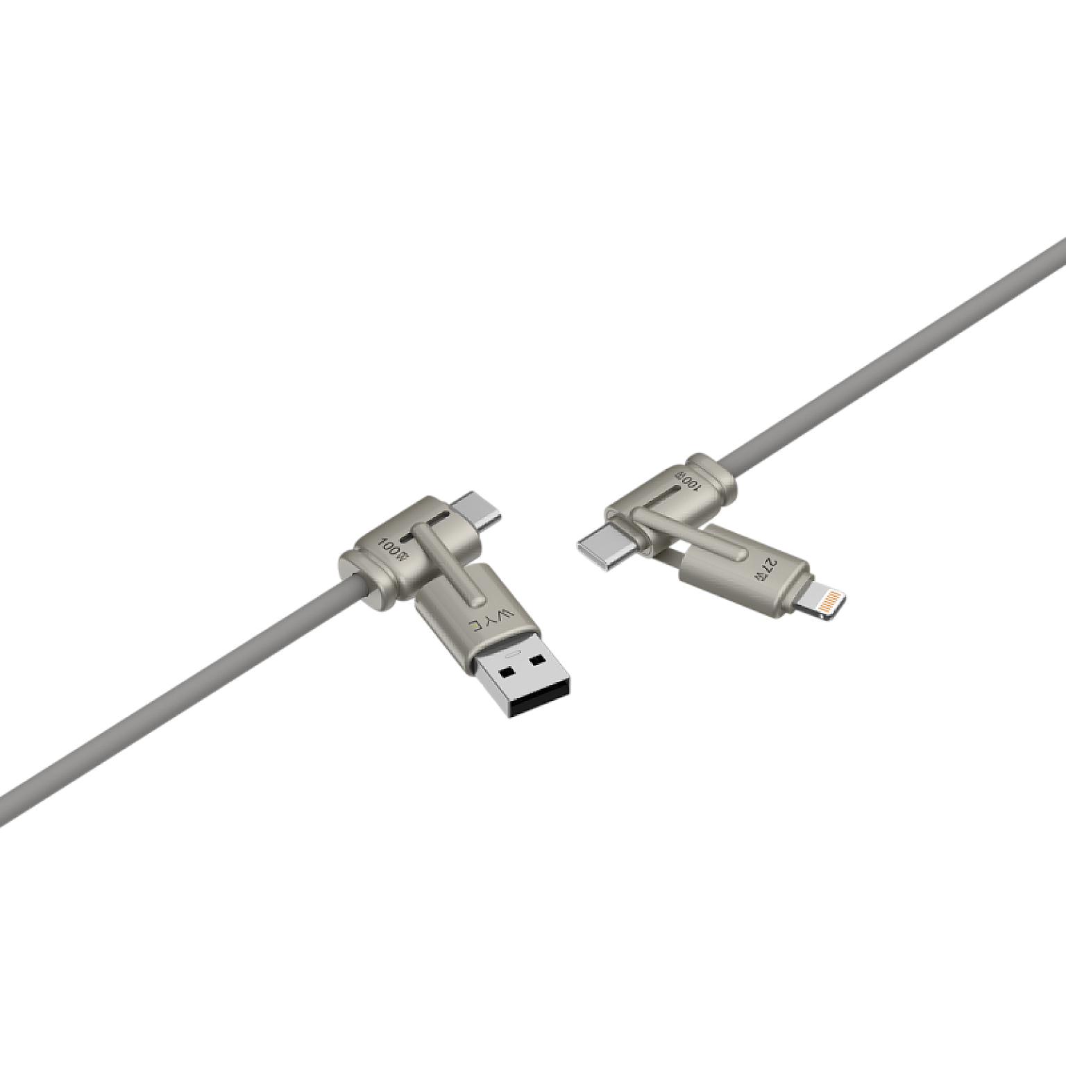 DC74 Multi Device Charging 4-in-1 Cable 1.2M