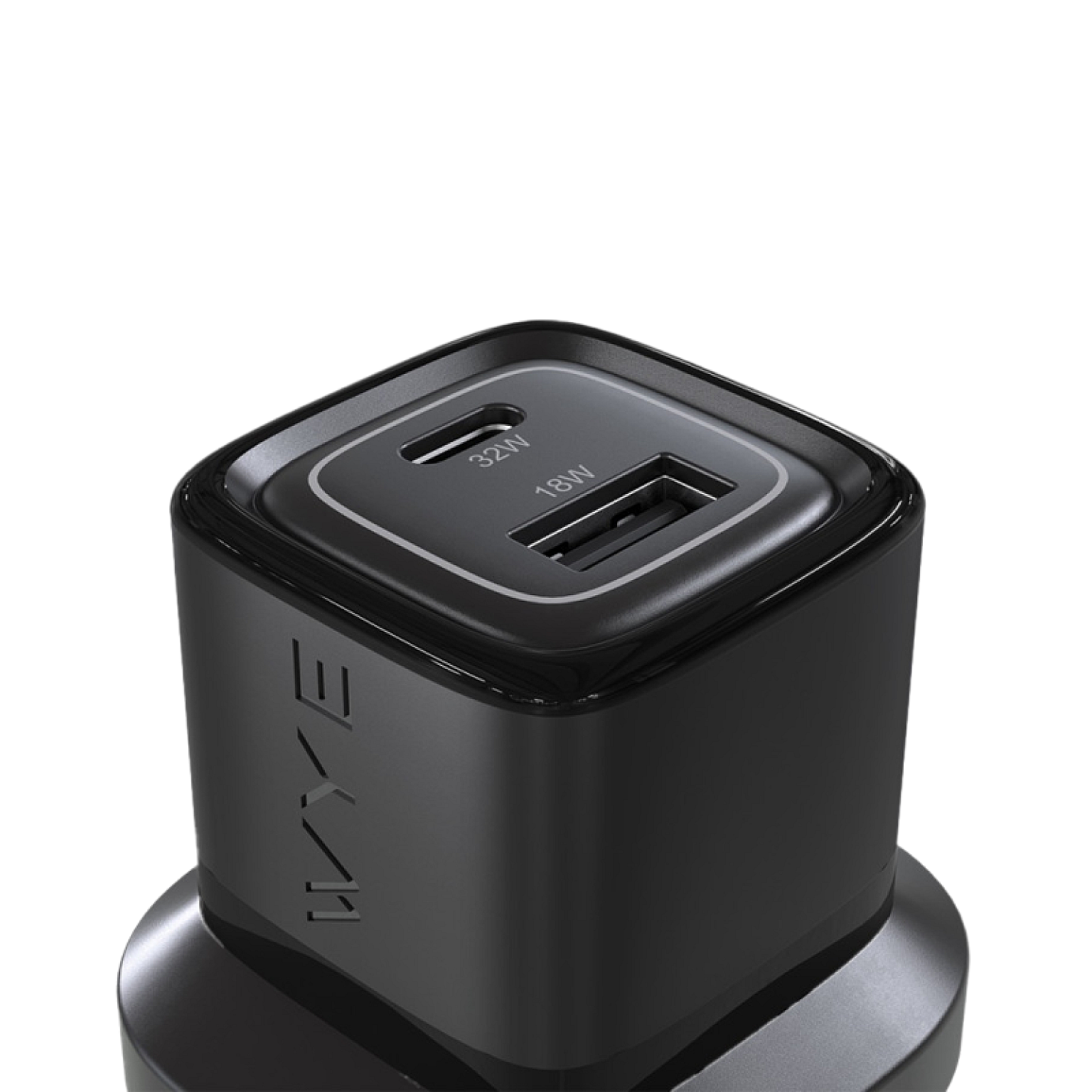 32W Dual Port USB-C & USB-A Power Adapter (GaN III)