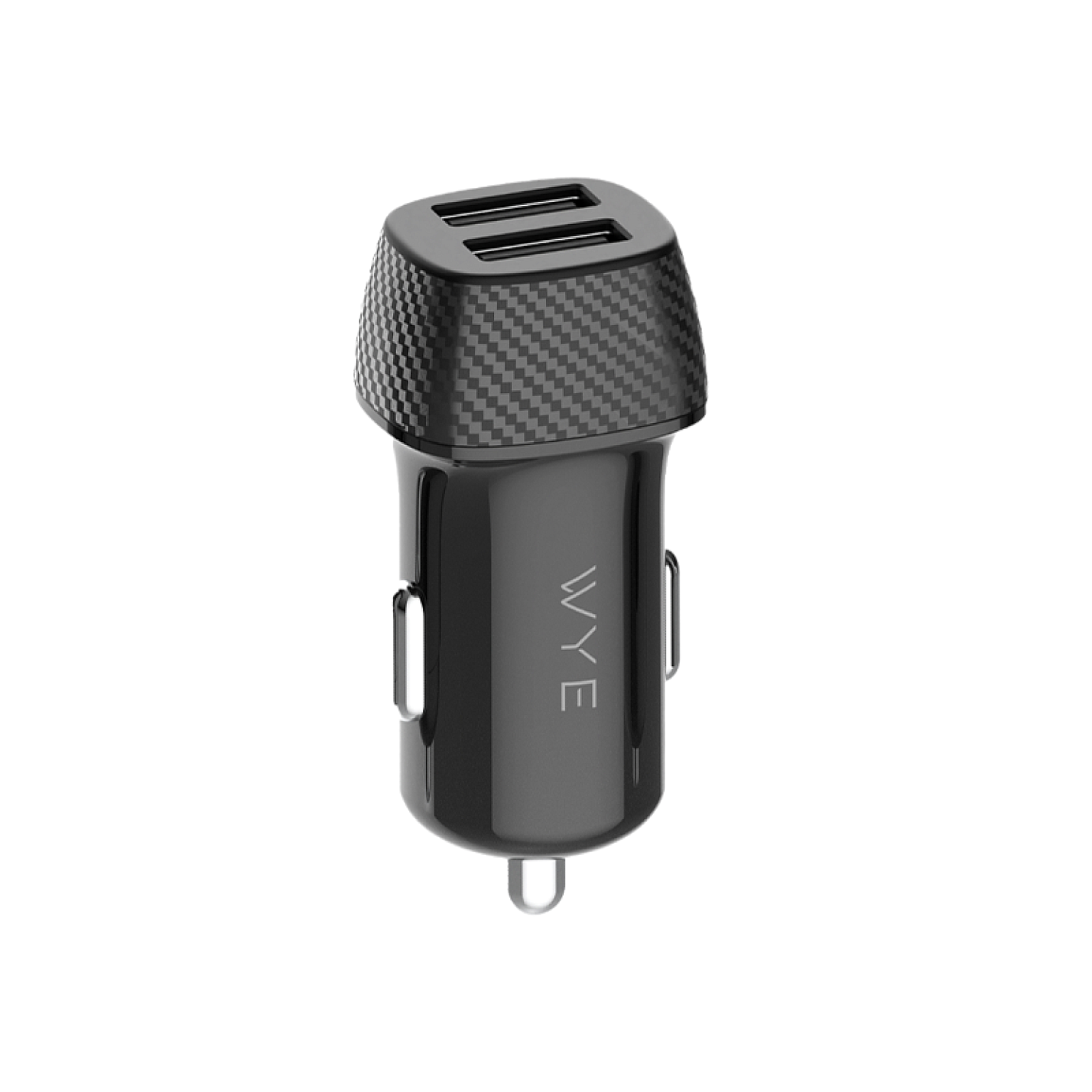 12W In-Car Charger Dual USB-A Port