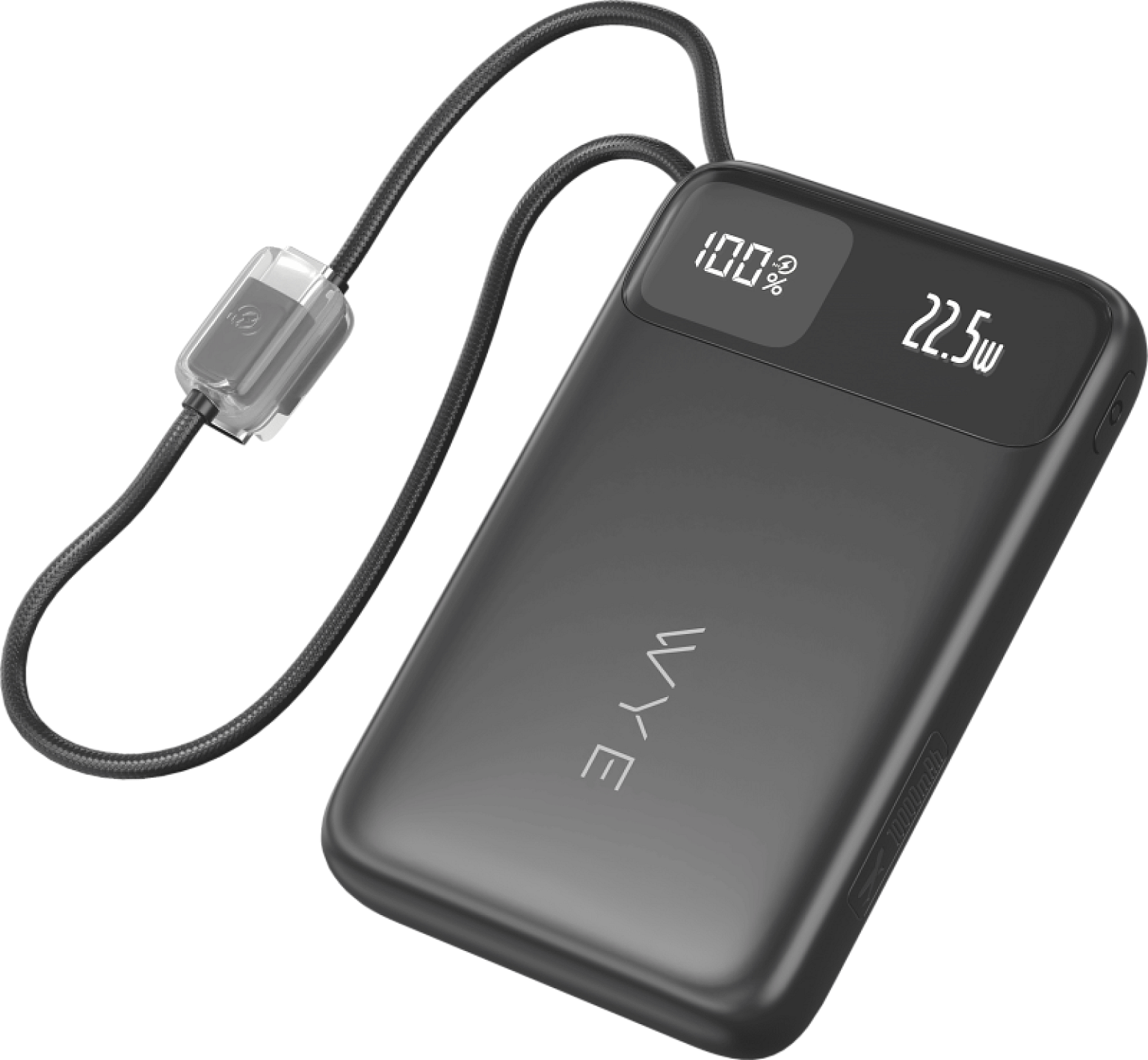 10K Power Bank with Built-in Cables PB65