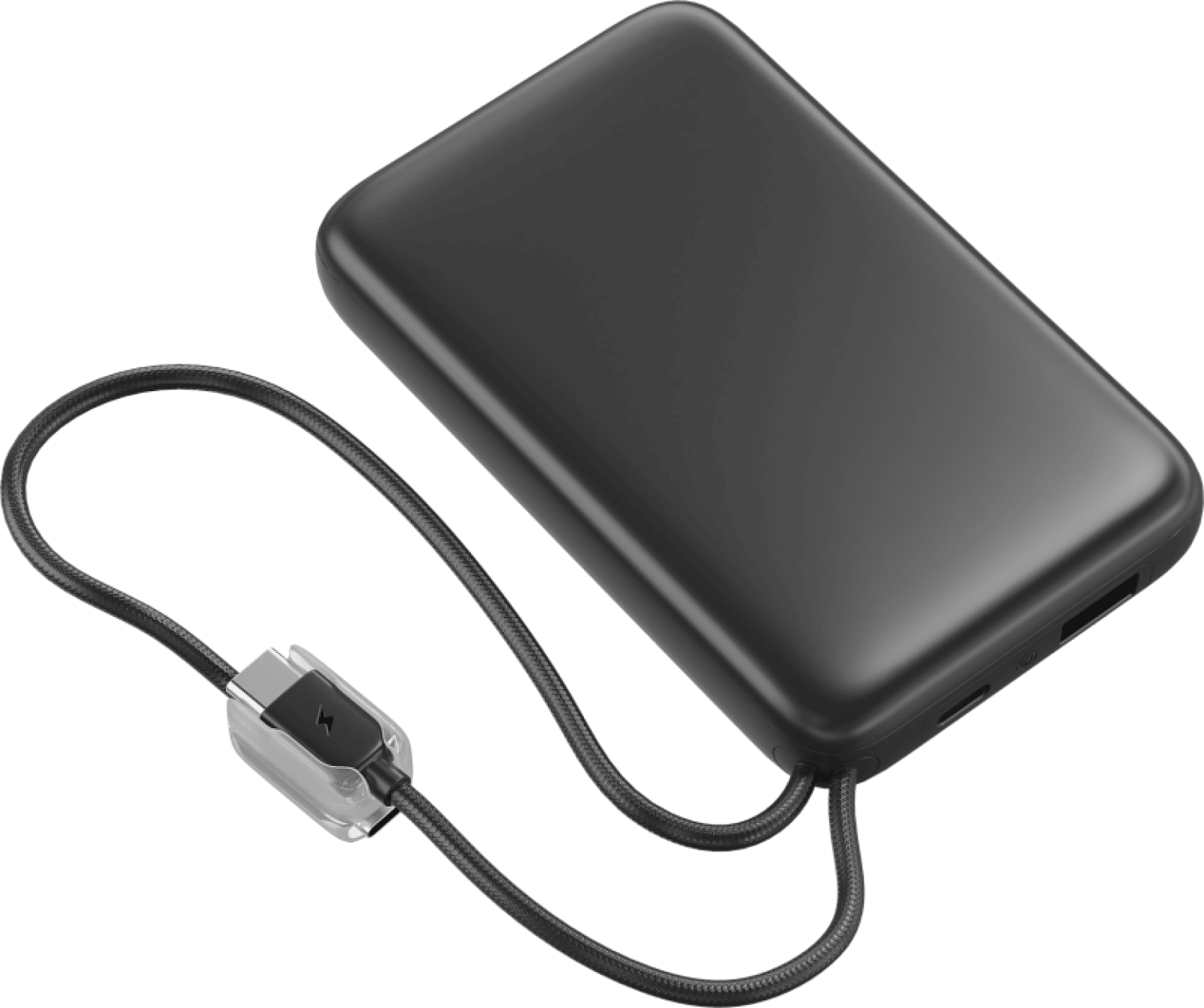 10K Power Bank with Built-in Cables PB65
