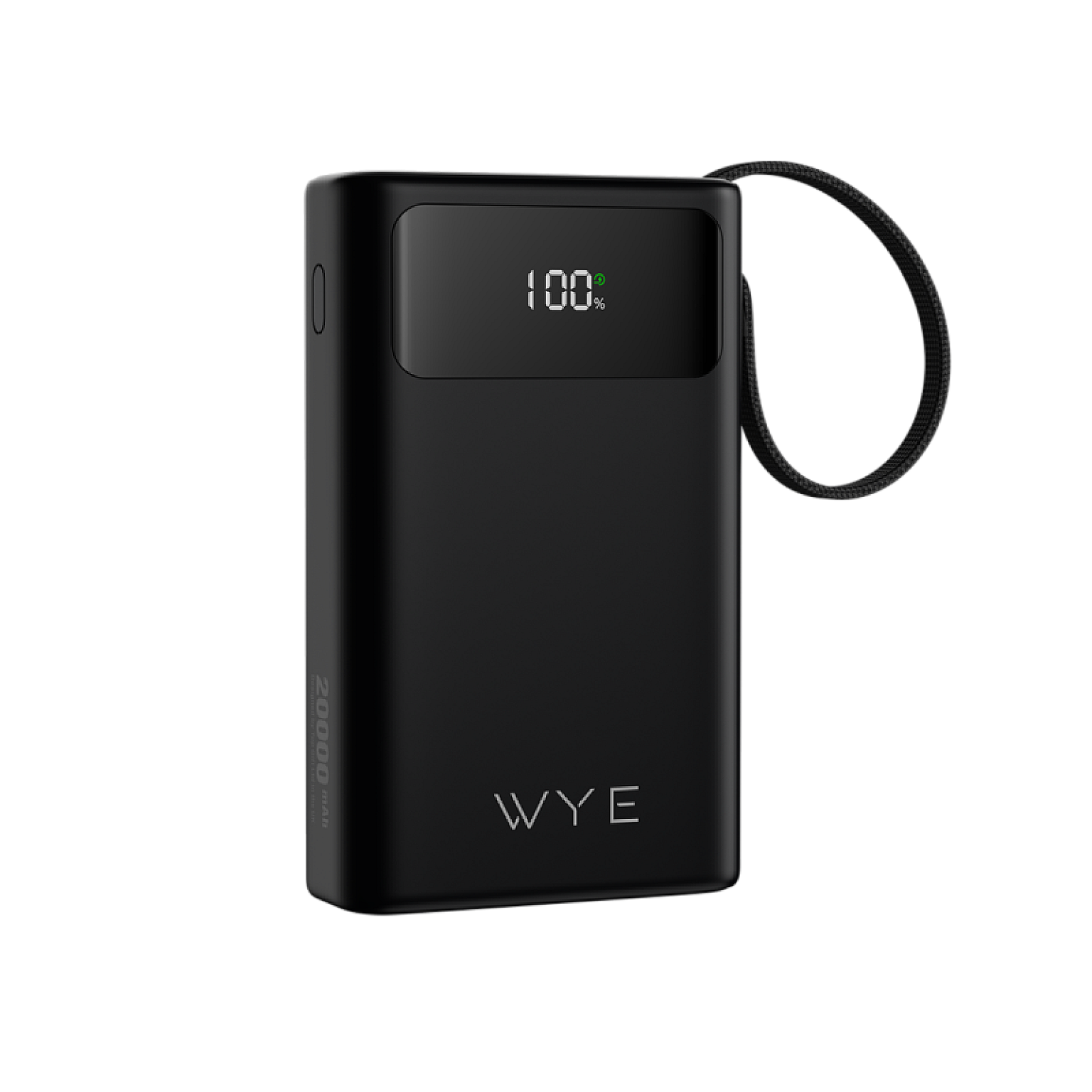 45W 20K Power Bank with Built-in Cables & LED Display