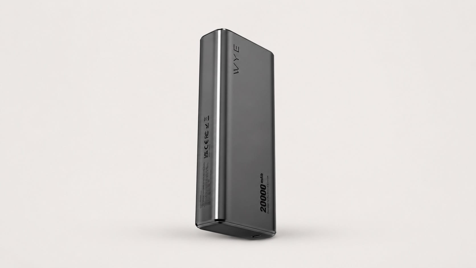 WYE 20,000mAh high-capacity power bank