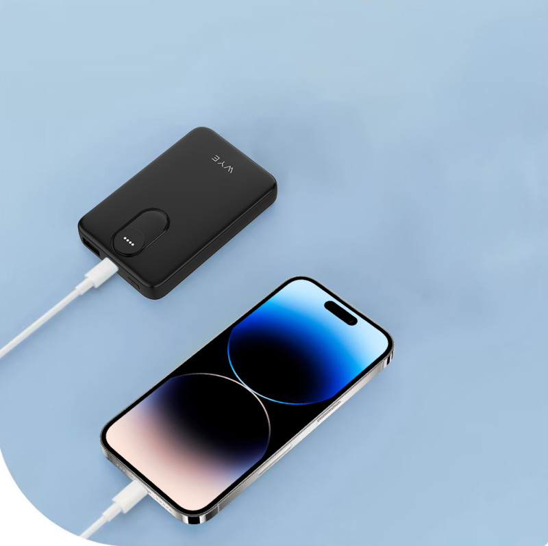 5000mAh Portable Power Bank with USB-C Cable