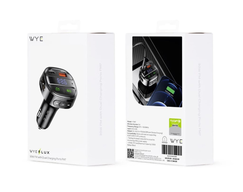 WYE PD30W FM with Dual Charging Ports FM7