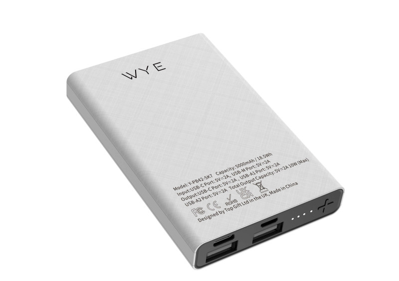 5000mAh Portable Power Bank