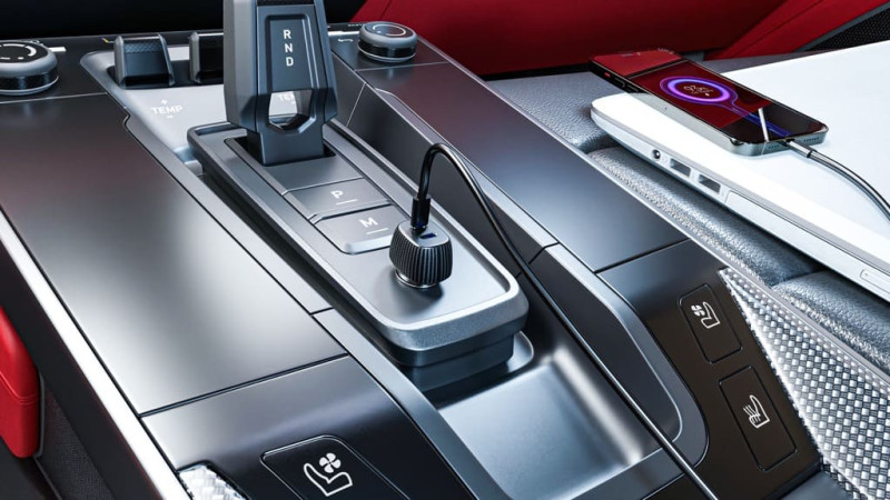 60W In-Car Charger with Dual USB-C Ports