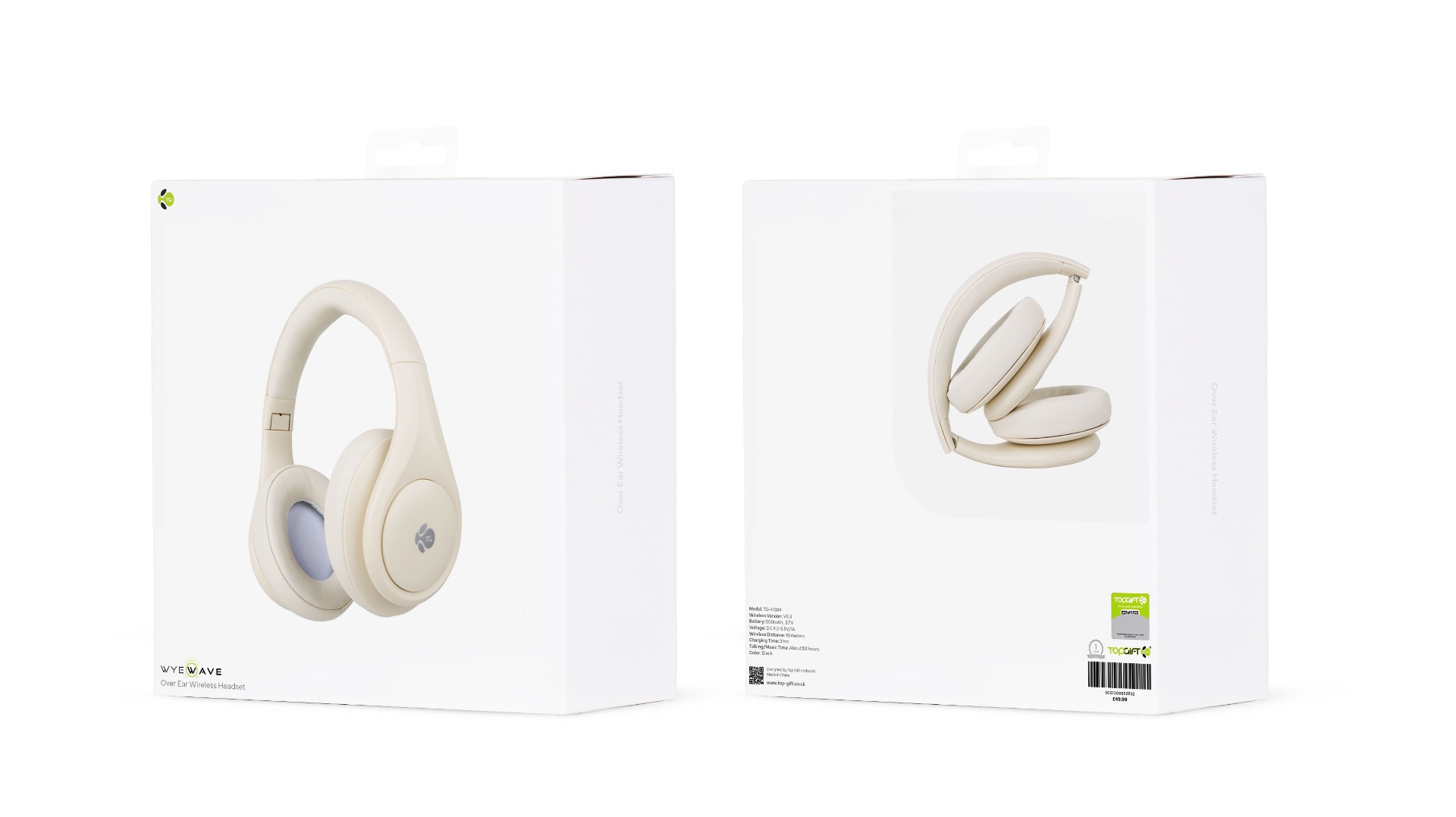 WYEWAVE Over Ear Wireless Headset 