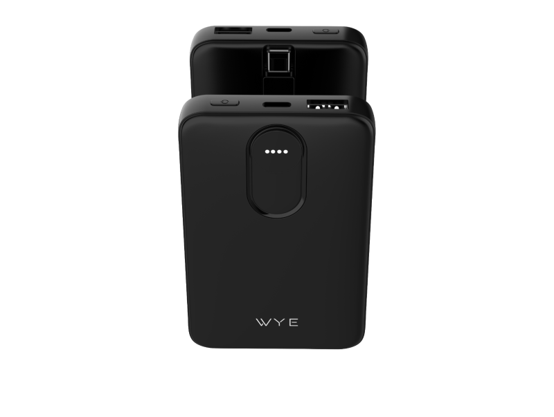 5000mAh Portable Power Bank with USB-C Cable