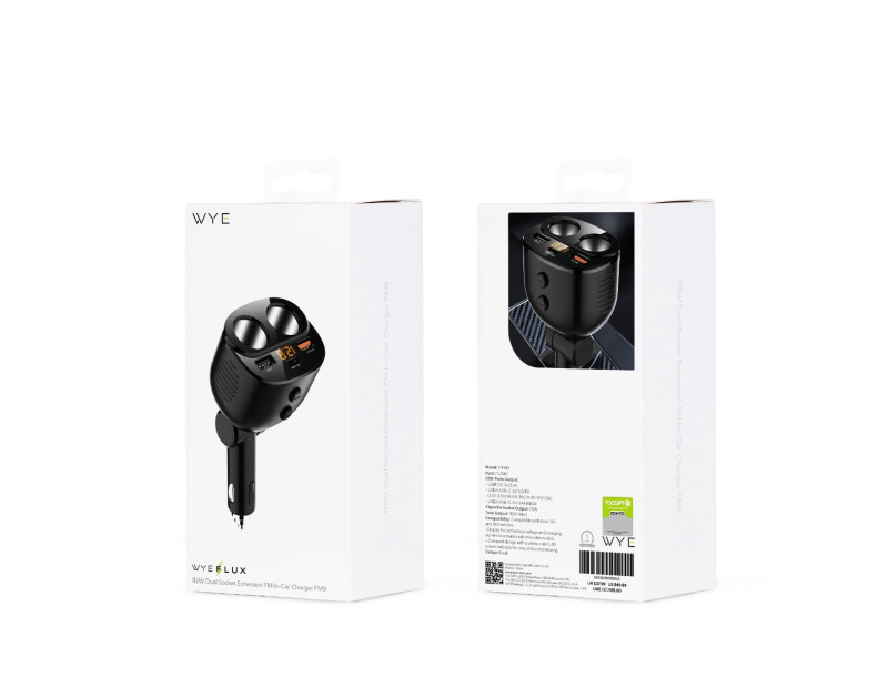 PD30W FM/In-Car Charger With Aux FM6