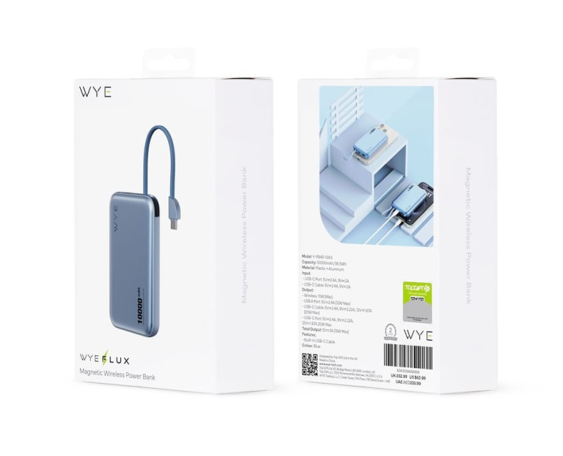 Magnetic Wireless Power Bank 10KmAh