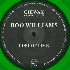 WILLIAMS, Boo — Lost Of Time (reissue)