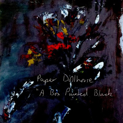 PAPER DOLLHOUSE — A Box Painted Black