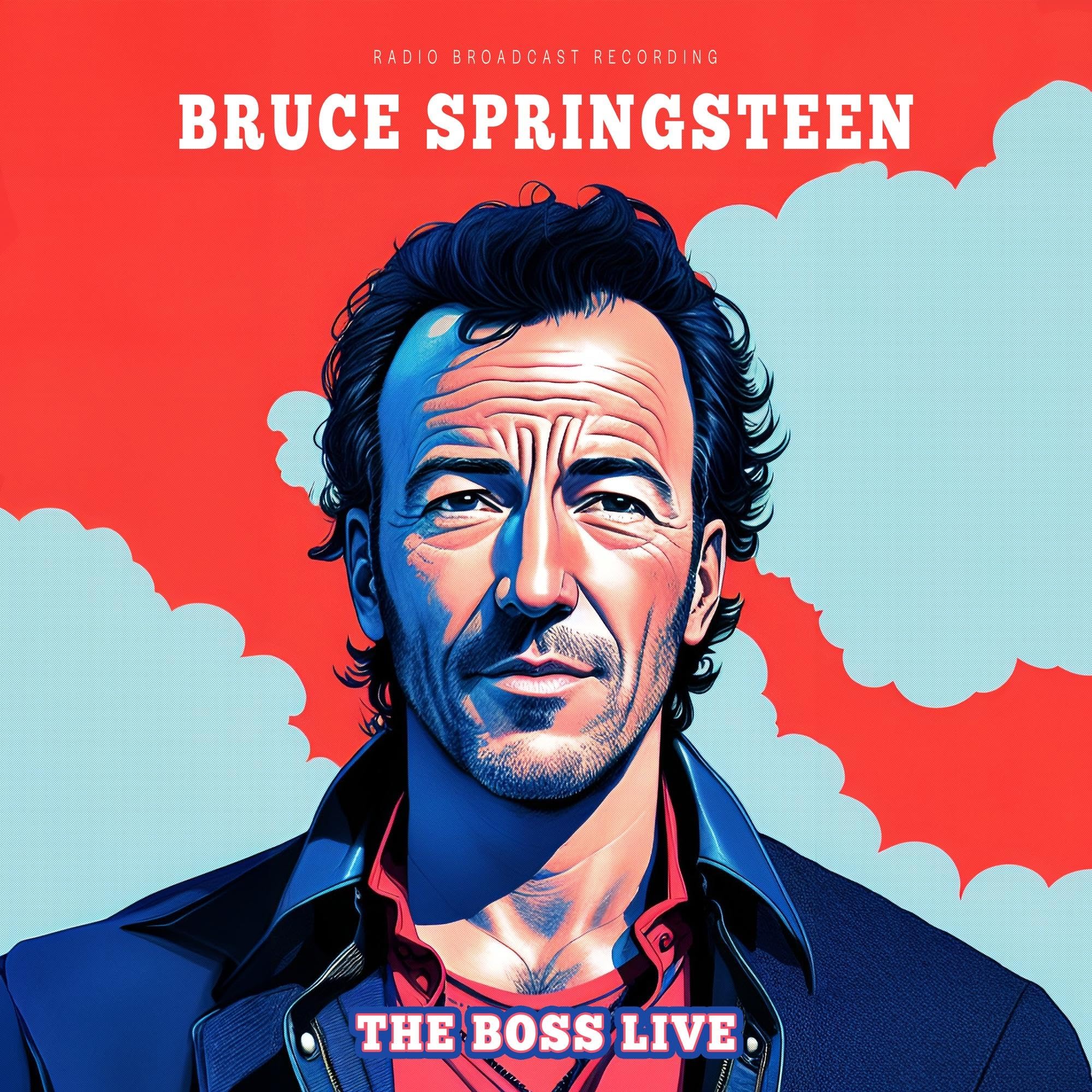 BRUCE SPRINGSTEEN — The Boss Live (Clear Vinyl)