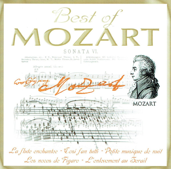 WOLFGANG AMADEUS MOZART — BEST OF MOZART