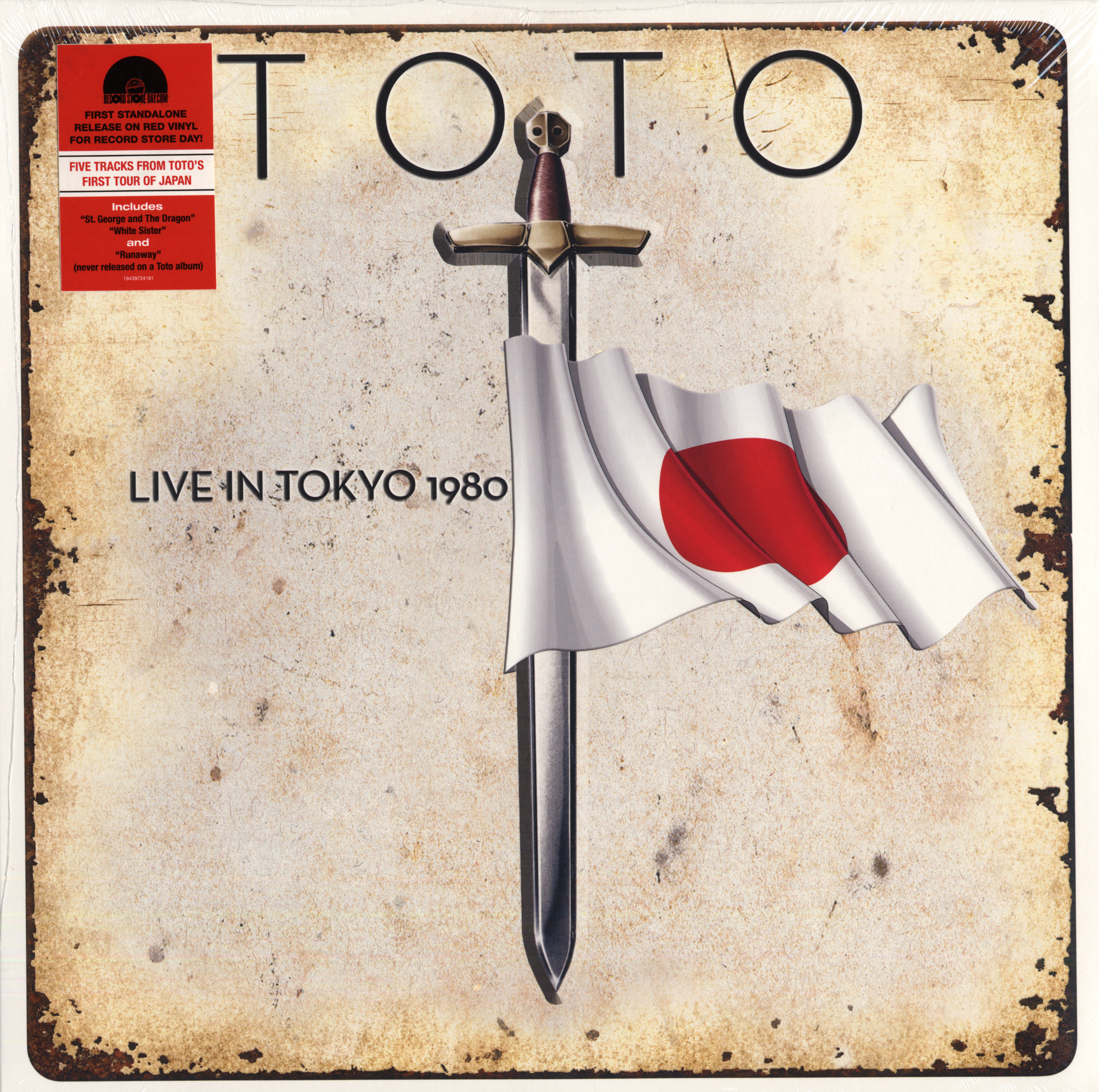 TOTO — LIVE IN.. -COLOURED-