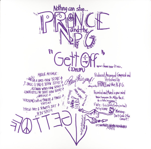 PRINCE & THE NEW POWER GENERAT — DELETED - GETT OFF