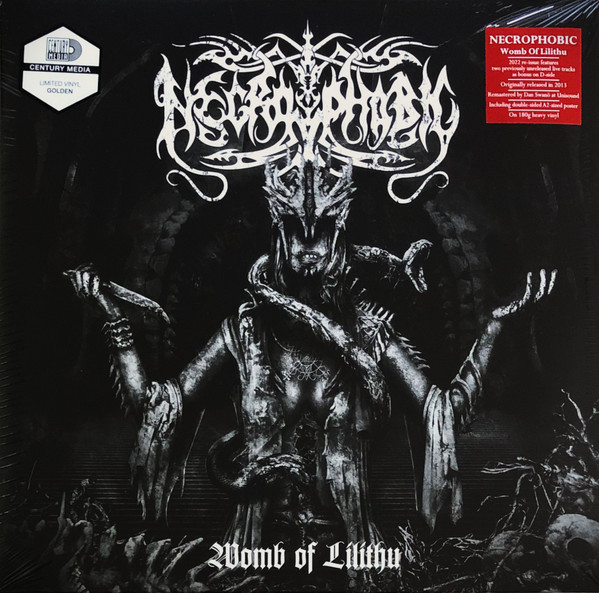 Necrophobic — Womb of Lilithu (Re-issue 2022)