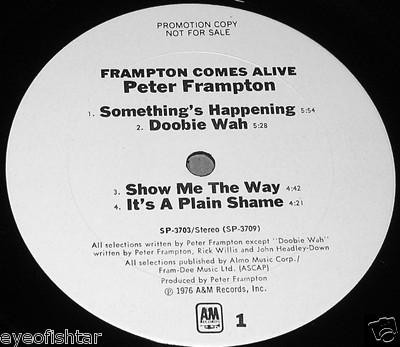 PETER FRAMPTON — Frampton Comes Alive