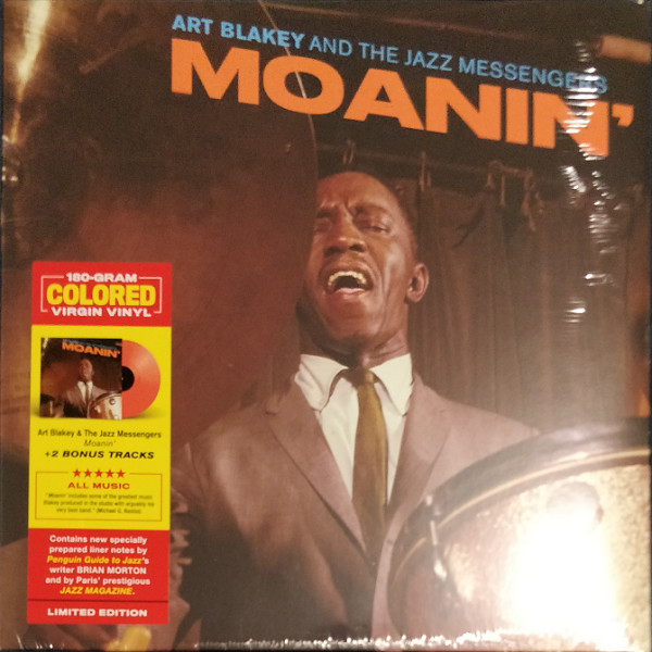 ART BLAKEY — Moanin (+2 Bonus Tracks) (Solid Red Vinyl)