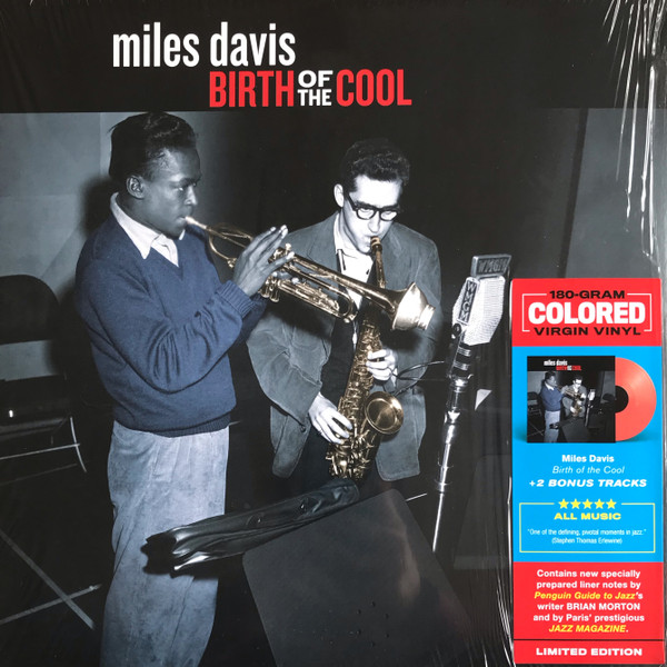 MILES DAVIS — Birth Of The Cool (+2 Bonus Tracks) (Transparent Red Vinyl)