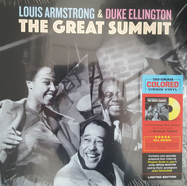 LOUIS ARMSTRONG & DUKE ELLINGTON — The Great Summit (+1 Bonus Track) (Solid Yellow Vinyl)