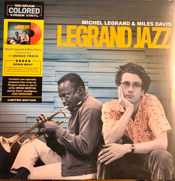 MICHEL LEGRAND & MILES DAVIS — Legrand Jazz (+1 Bonus Track) (Transparent Red Vinyl)