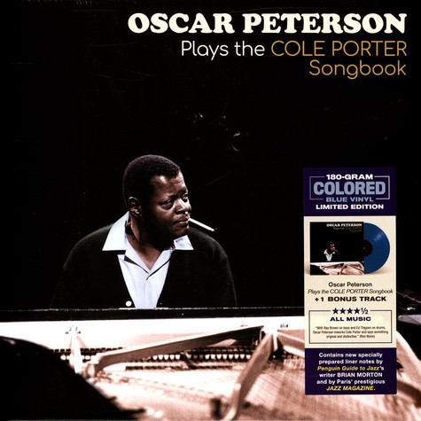 OSCAR PETERSON — Plays The Cole Porter Songbook (+1 Bonus Track) (Solid Blue Vinyl)