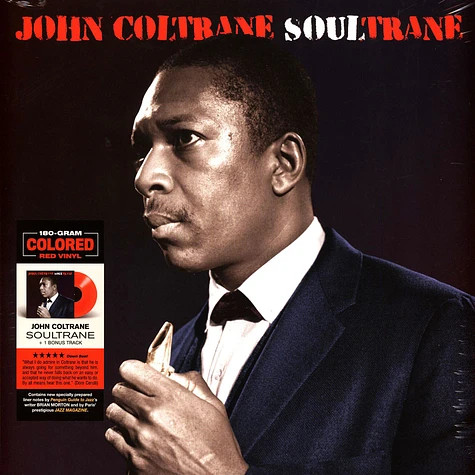 JOHN COLTRANE — Soultrane (+1 Bonus Track) (Red Vinyl)