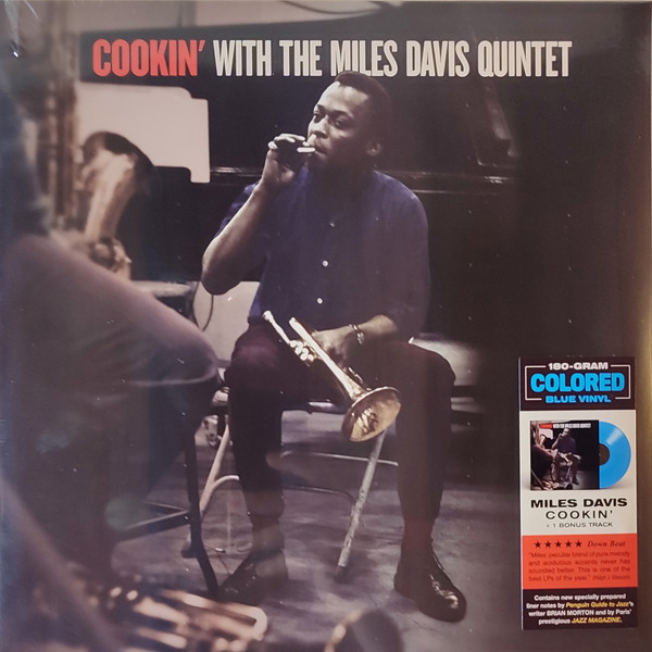 MILES DAVIS — Cookin (Limited Edition Blue Vinyl) (+1 Bonus Track)