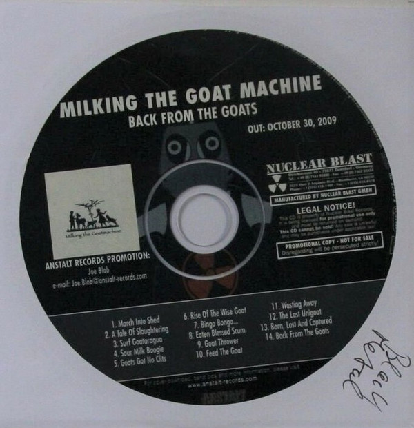 Milking The Goatmachine — Back From The Goats