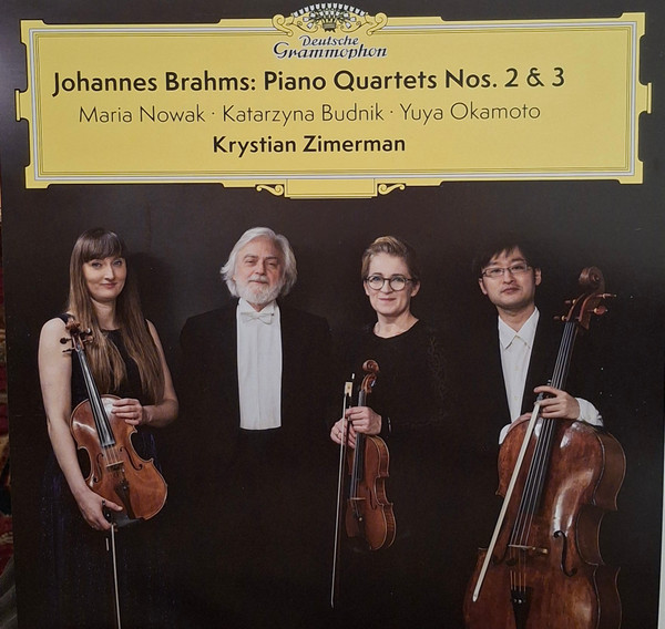 Krystian Zimerman Maria Nowak Katarzyna Budnik Yuya Okamoto — Brahms: Piano Quartets Nos. 2 & 3
