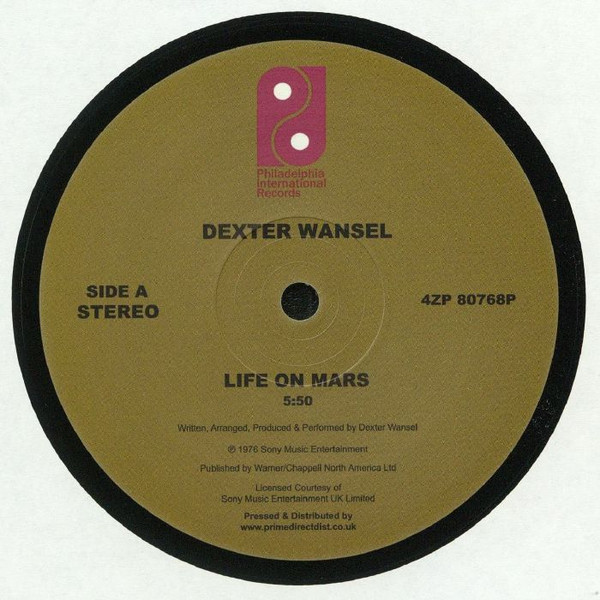 Dexter Wansel — Life on Mars / The Sweetest Pain