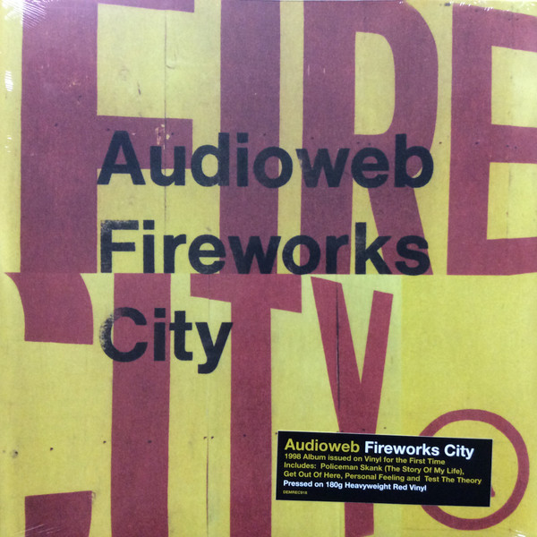 AUDIOWEB — FIREWORKS CITY (RED VINYL)